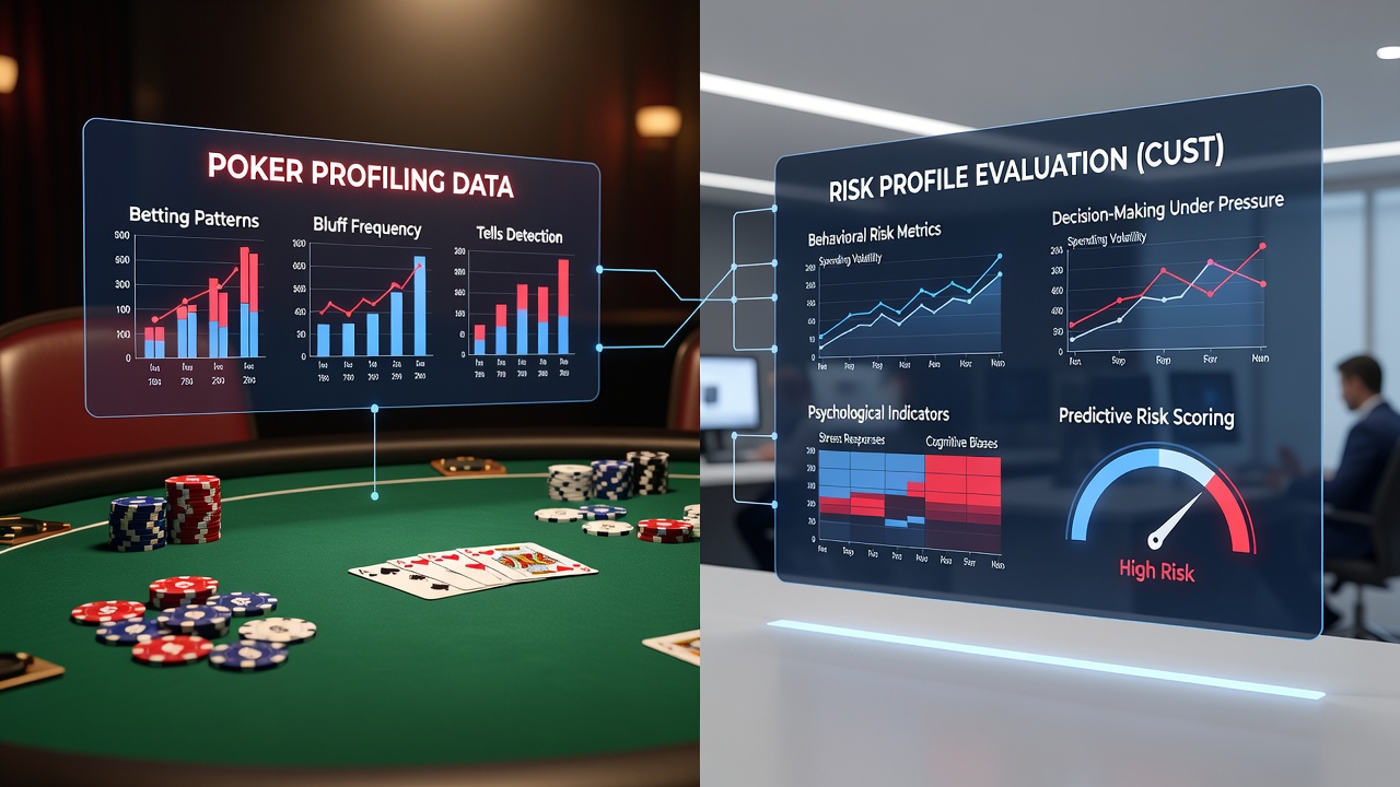 Detailed bond ladder maturity schedule overlaid with poker hand range charts for risk evaluation