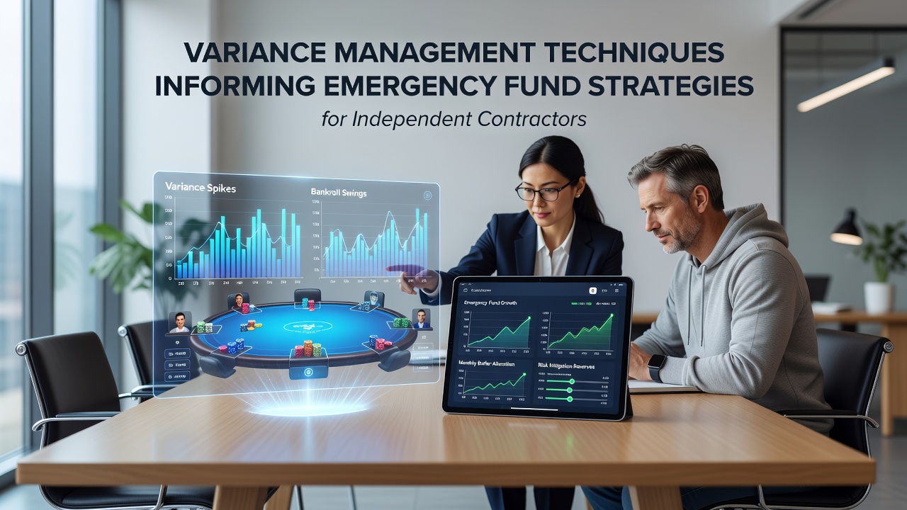 High-stakes sit-and-go poker table setup illustrating variance management principles
